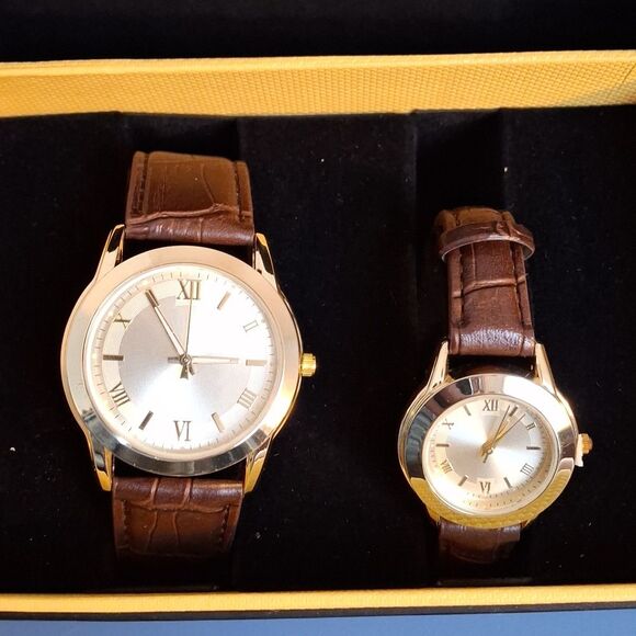 His and hers matching watch set, water resistant (W028) NWT main image 5